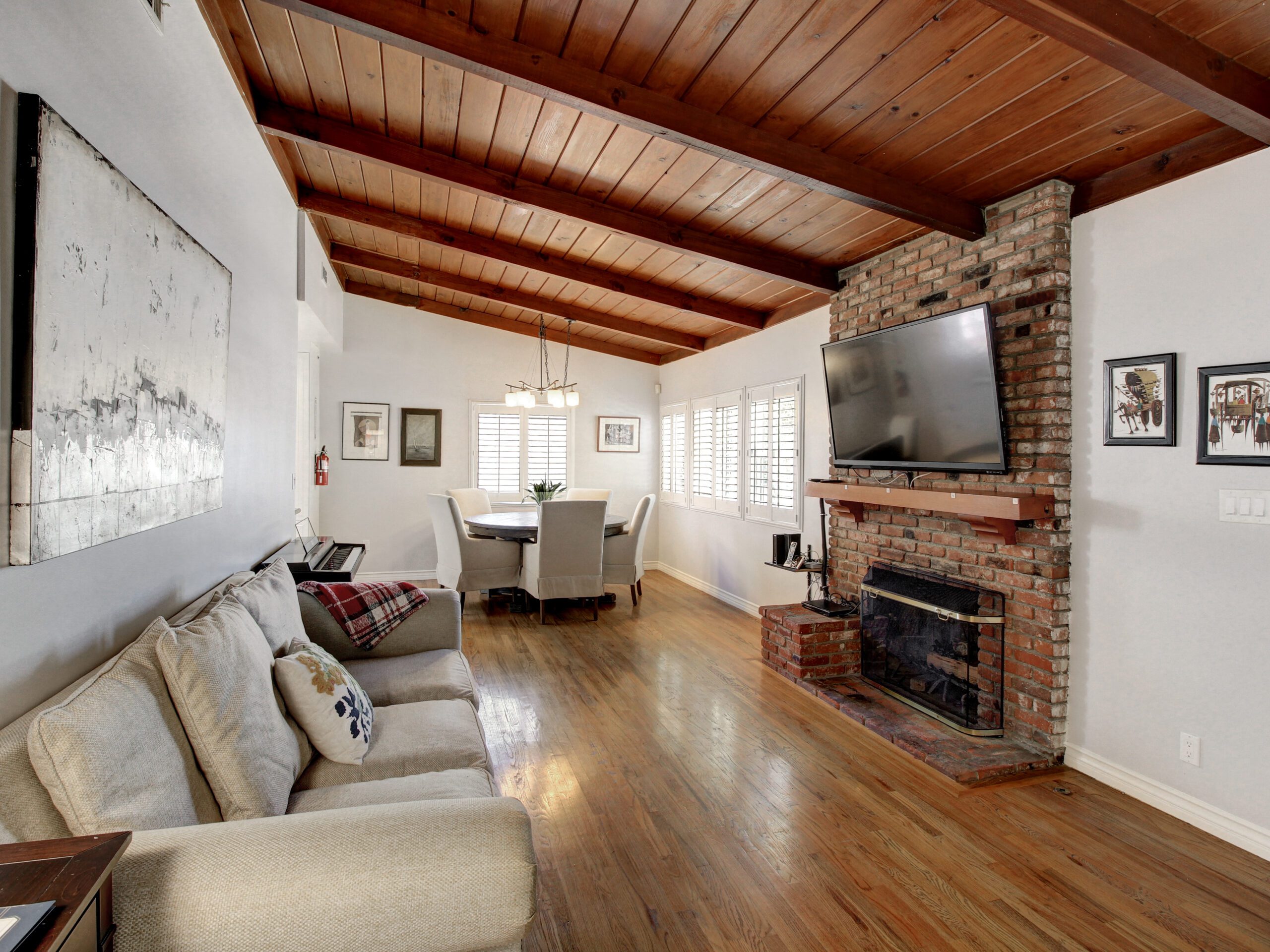 Lving Room and DIning Room
